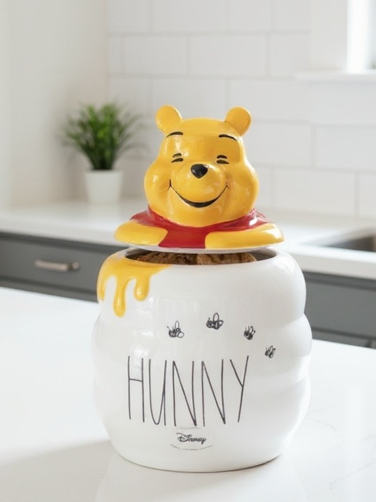 Disney Other - Disney x Rae Dunn Winnie The Pooh “Hunny” Giant Cookie Jar - NWT